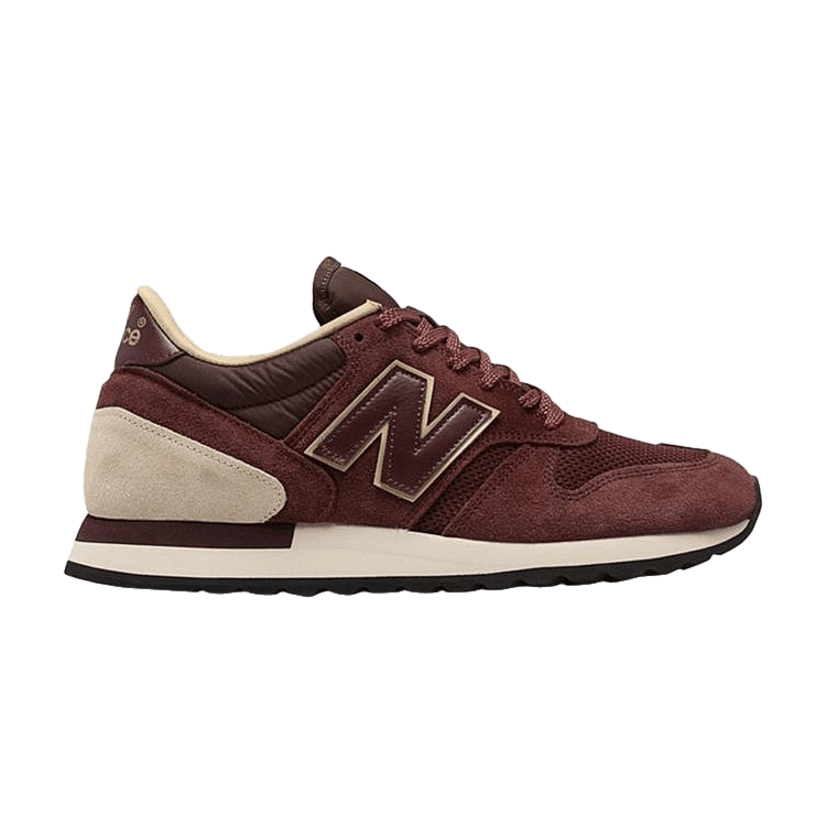 New Balance 770 Burgundy Oatmeal