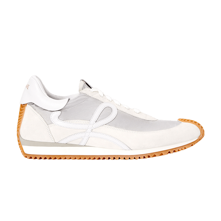 Loewe Flow Runner Low Silver White