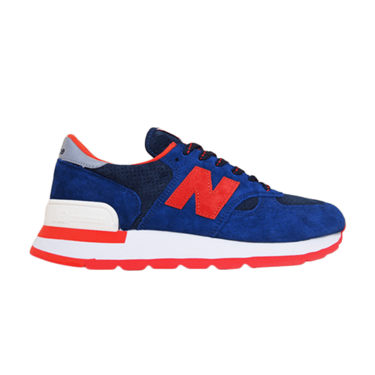 New Balance 990v1 MiUSA J. Crew Blue Orange White