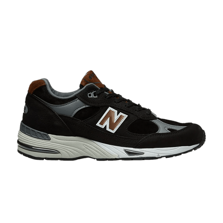 New Balance 991 MiUK Black Grey Brown