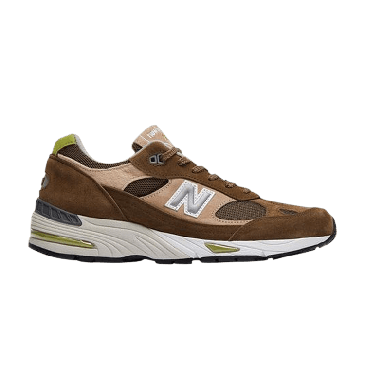 New Balance 991 MiUK Brown Tan Green