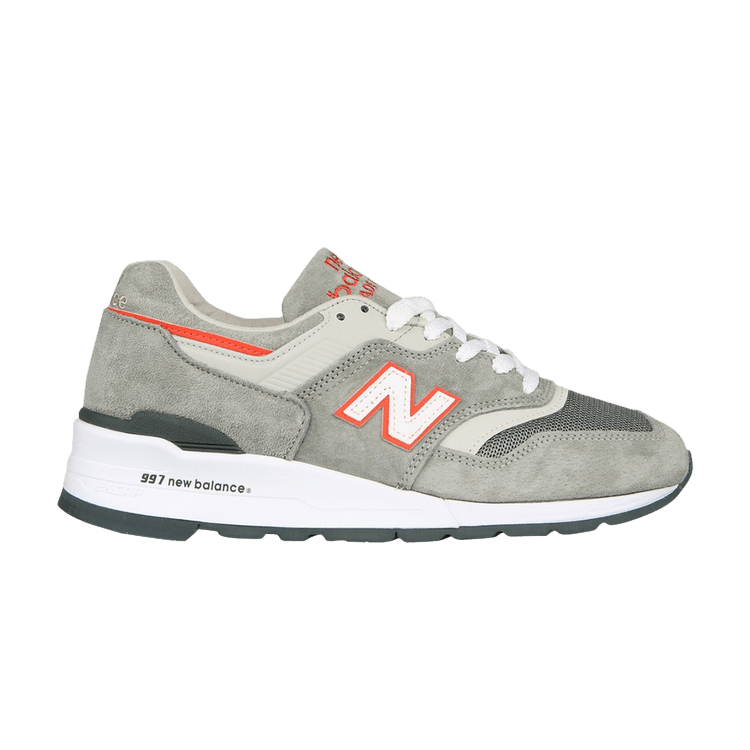 New Balance 997 Age of Exploration Grey Orange