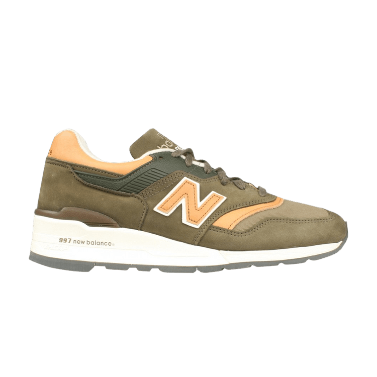 New Balance 997 MiUSA Green Orange