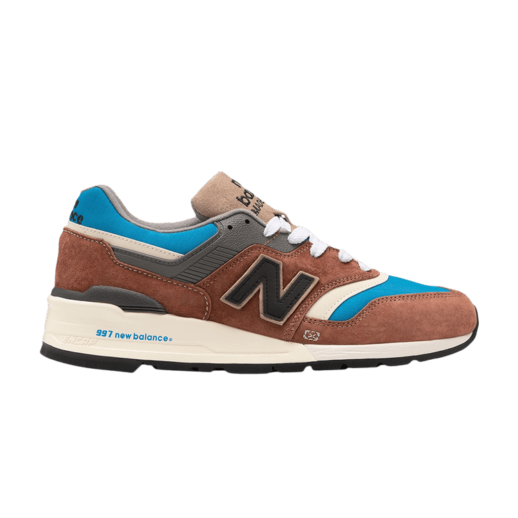 New Balance 997 MiUSA Elevated Basics Brown Blue White