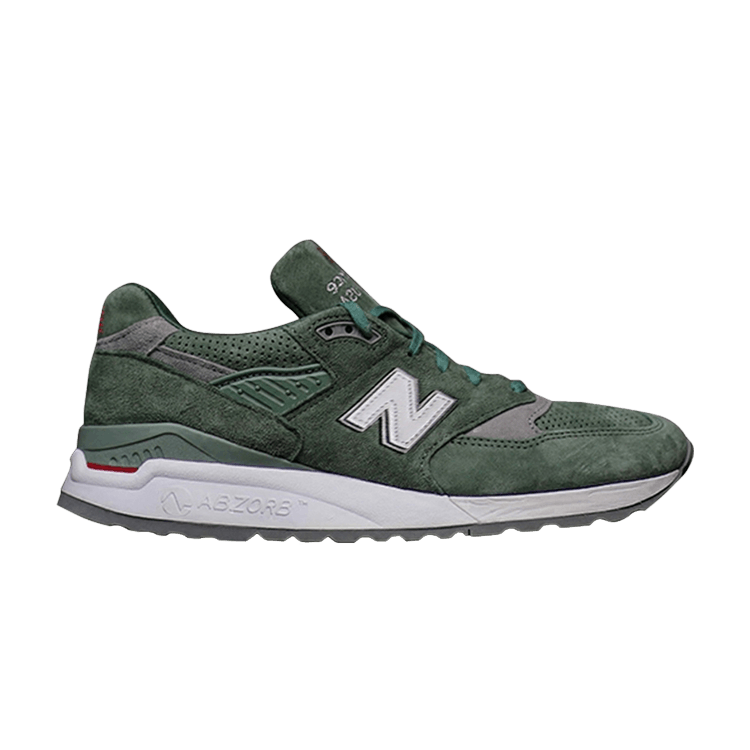 New Balance 998 Forest Green White