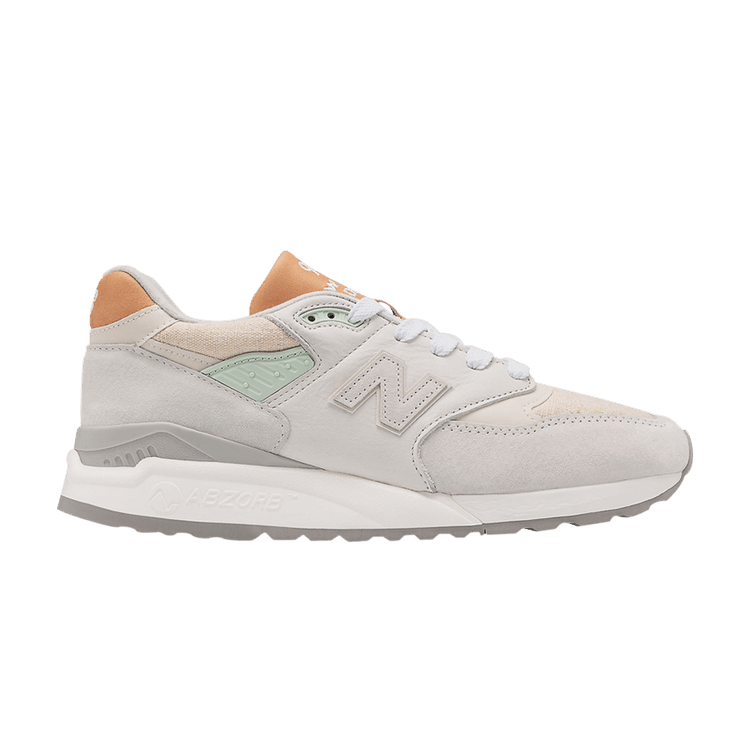 New Balance 998 White Tan