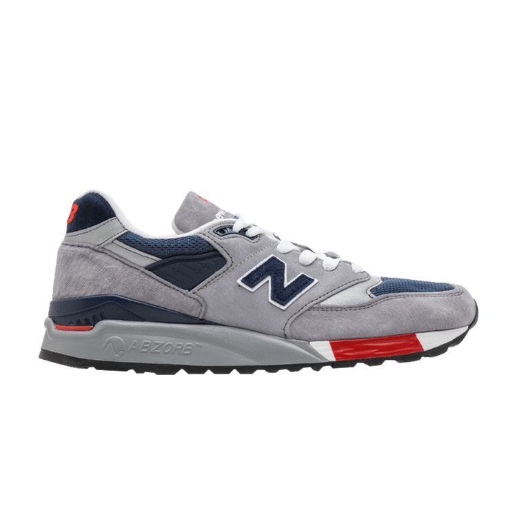 New Balance 998 Grey Navy Red