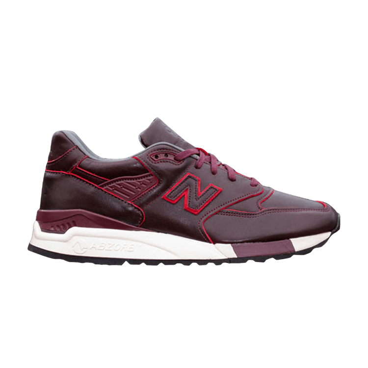 New Balance 998 Horween Burgundy