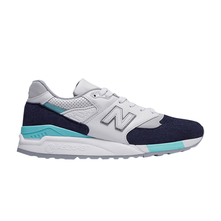 New Balance 998 Winter Peaks White Navy