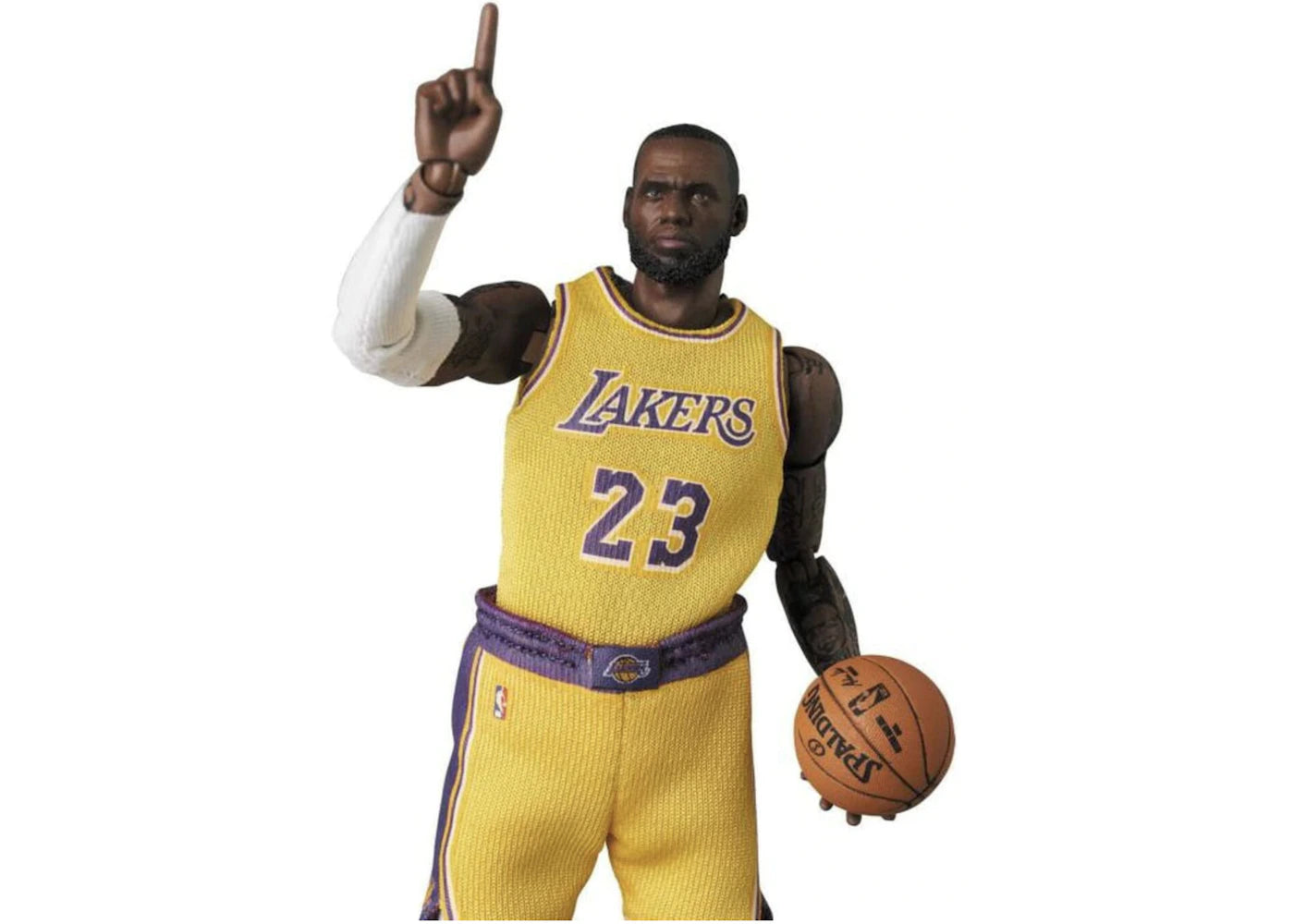 MAFEX NBA LA Lakers Lebron James Action Figure