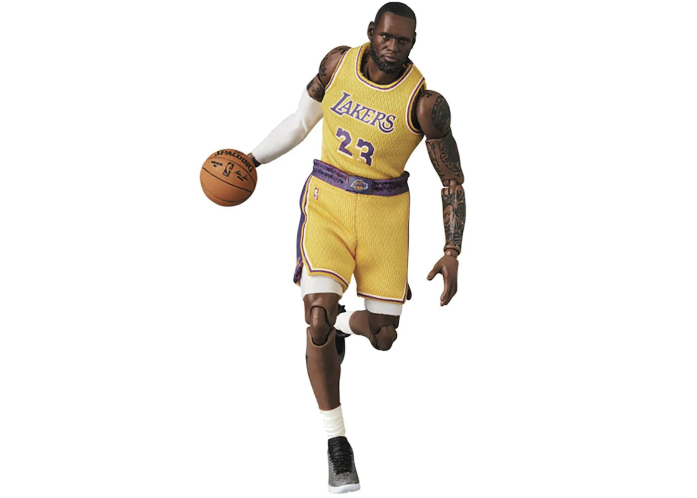 MAFEX NBA LA Lakers Lebron James Action Figure
