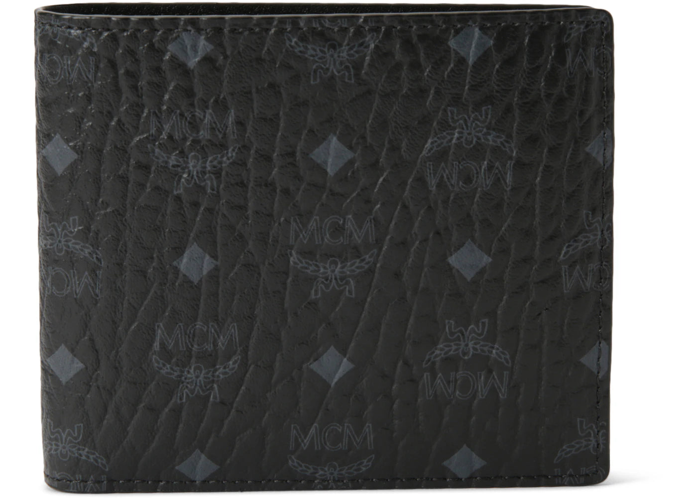 MCM Bifold Wallet Visetos Small Black Original