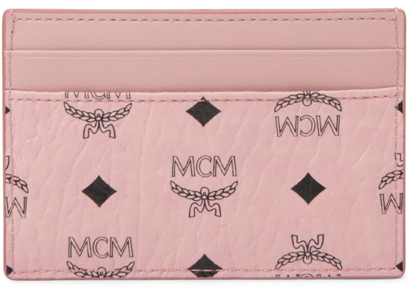 MCM Card Case Visetos Mini Soft Pink