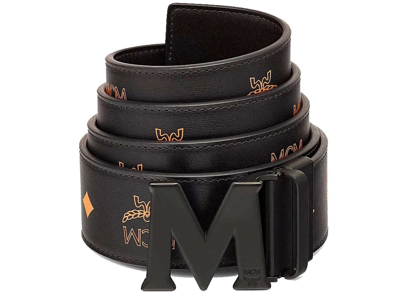 MCM Claus M Reversible Belt Orange