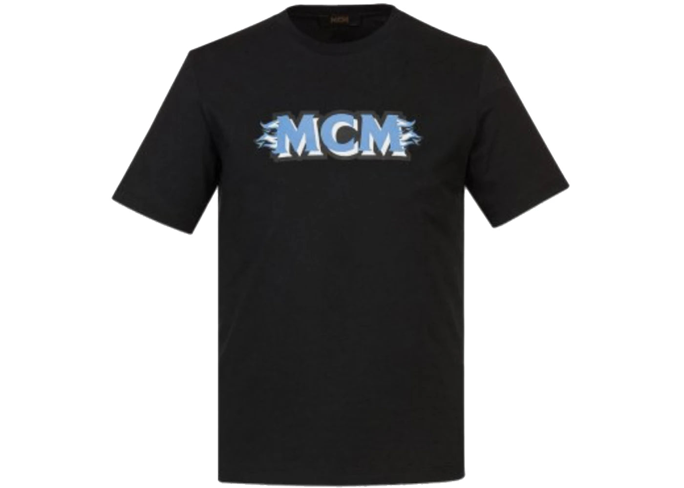 MCM Flame Logo T-shirt Black