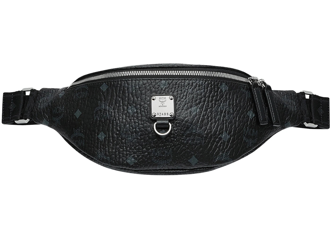 MCM Fursten Belt Bag Visetos Small Black