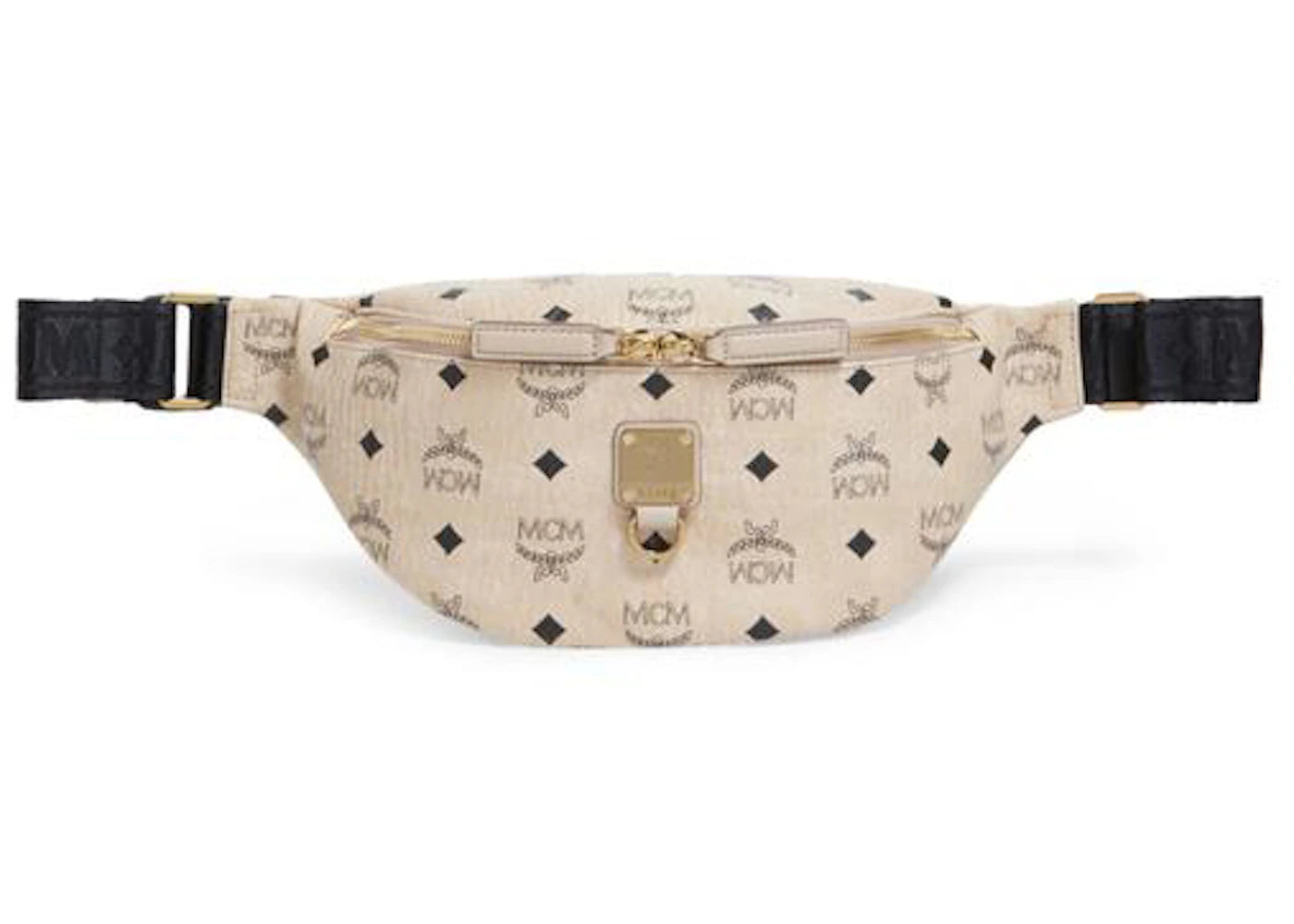 MCM Fursten Crossbody Bag Visetos Small Beige