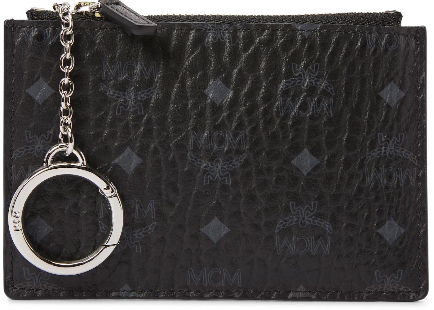 MCM Key Pouch Visetos Mini Black