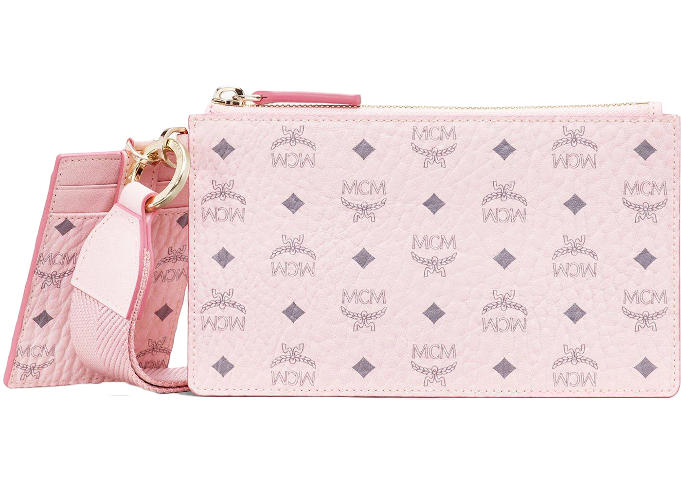 MCM Multi-Functional Pouch Visetos Powder Pink