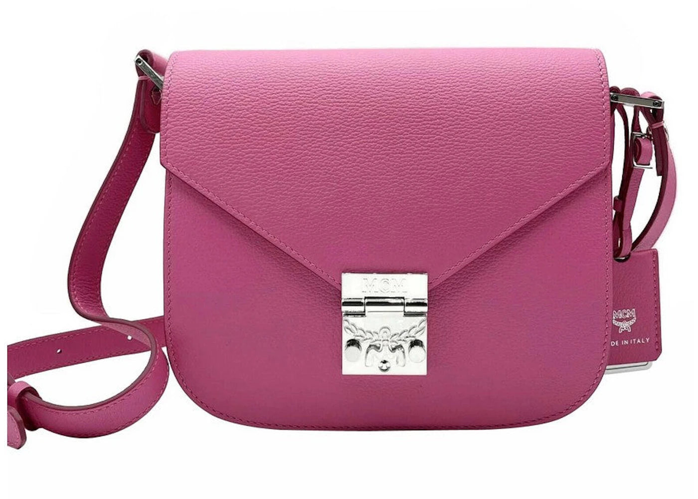 MCM Patricia Crossbody Shoulder Bag Sugar Pink