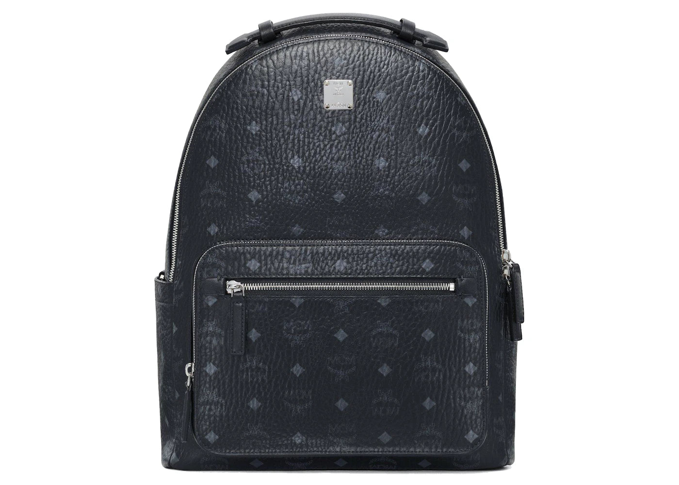 MCM Stark Backpack Visetos Monogram Black