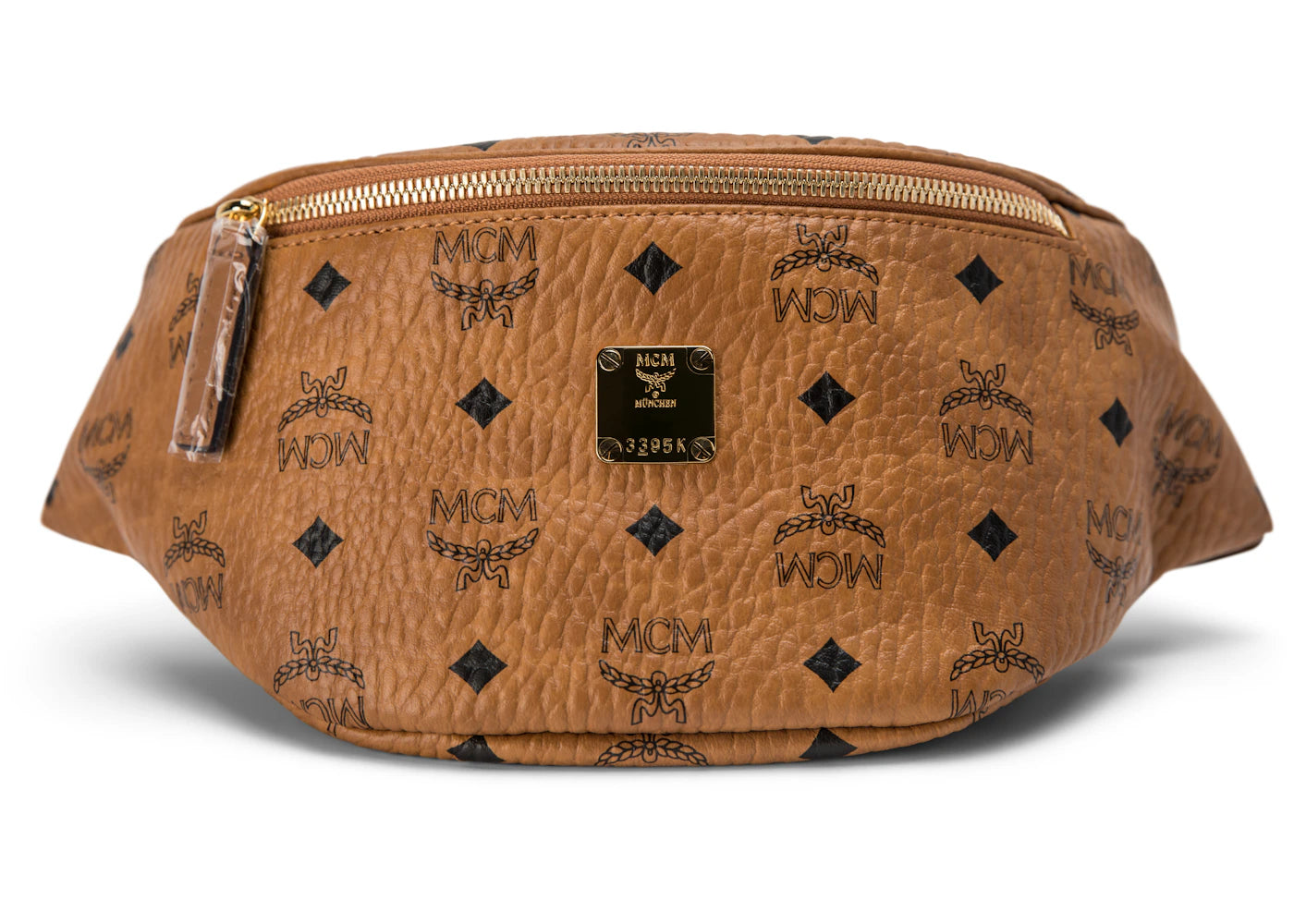 MCM Stark Belt Bag Visetos Small Cognac