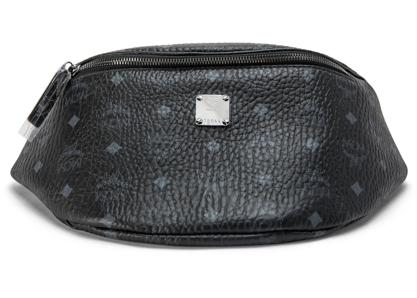 MCM Stark Belt Bag Visetos Medium Black