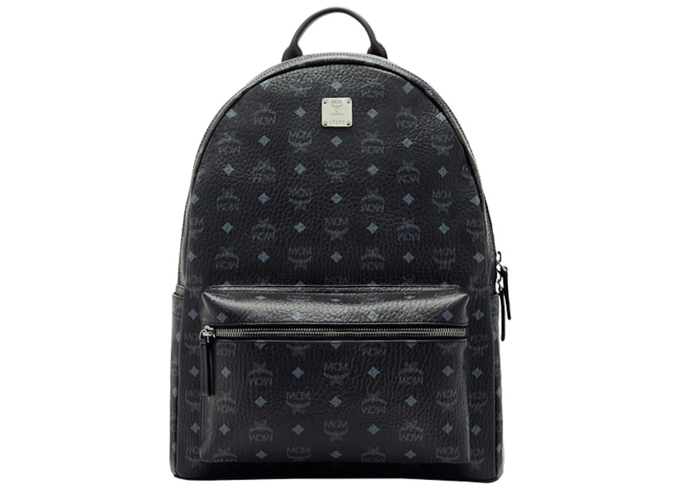 MCM Stark Classic Backpack Visetos Large Black