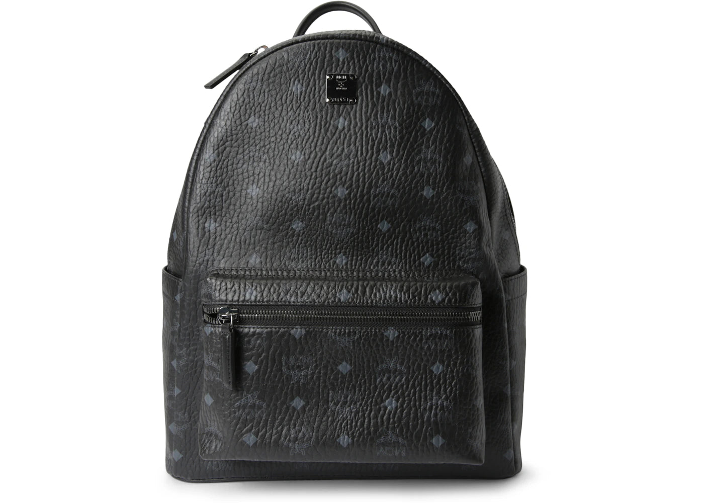 MCM Stark Classic Backpack Visetos Medium Black