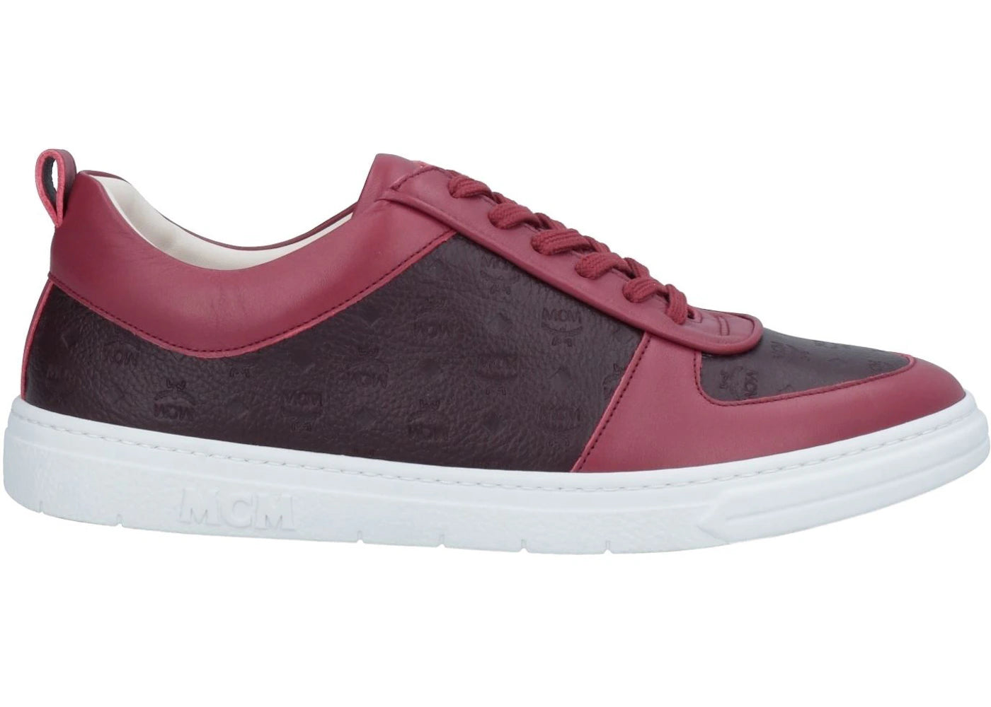MCM Terrain Logo Brown Burgundy