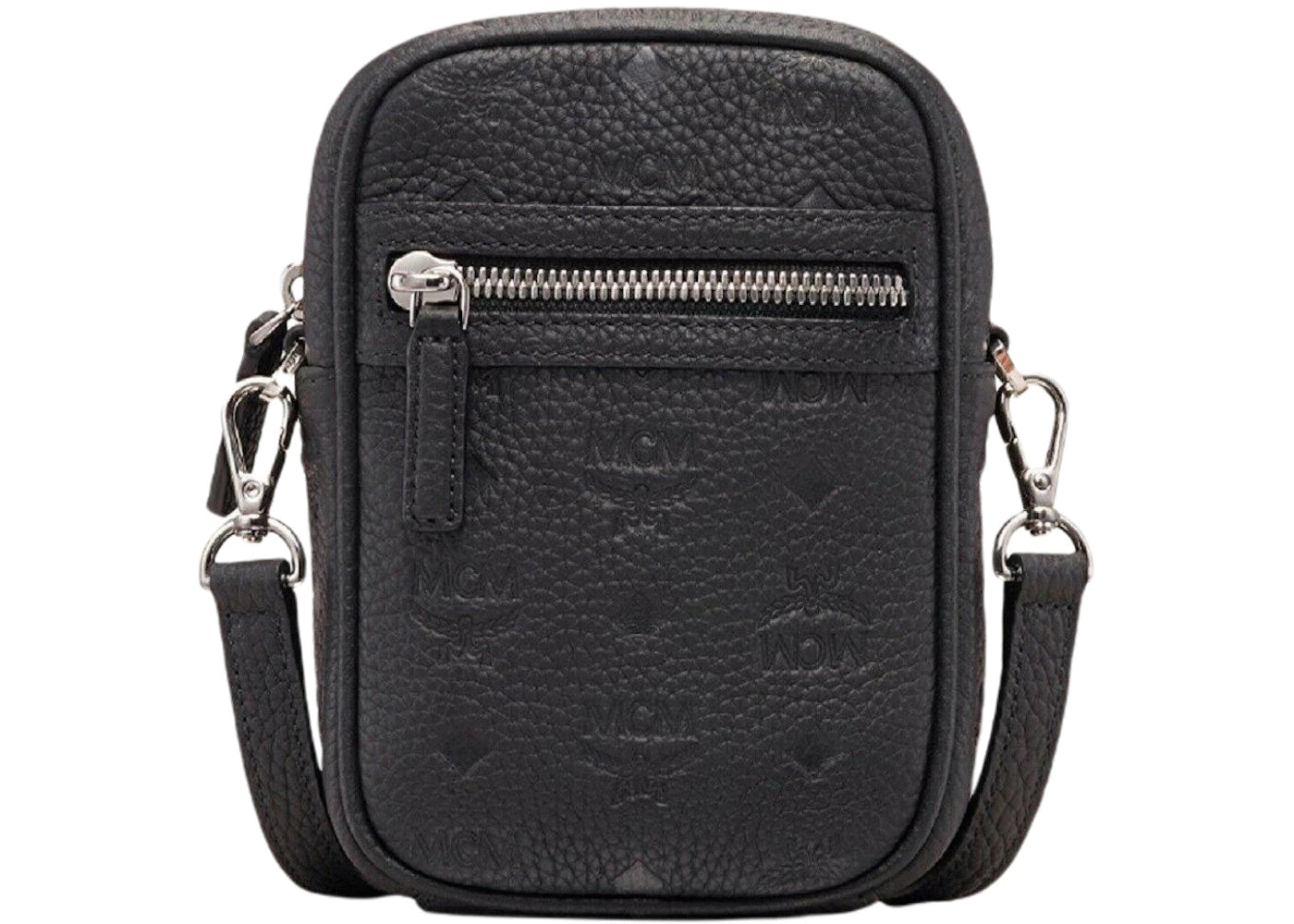 MCM Tivitat Crossbody Sling Bag Mini Monogram Black