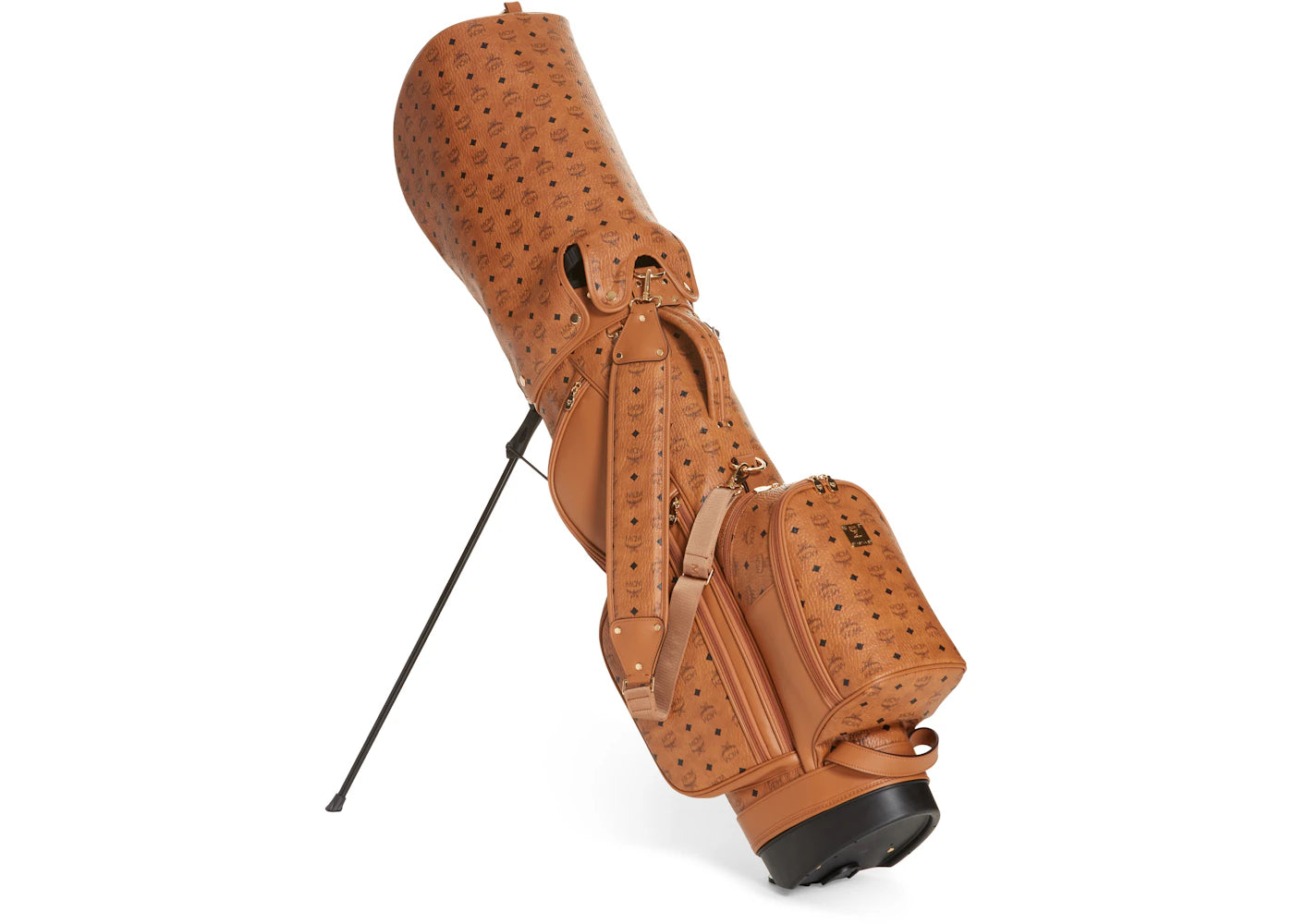 MCM Vintage Golf Bag Visetos Nordstrom Exclusive Cognac
