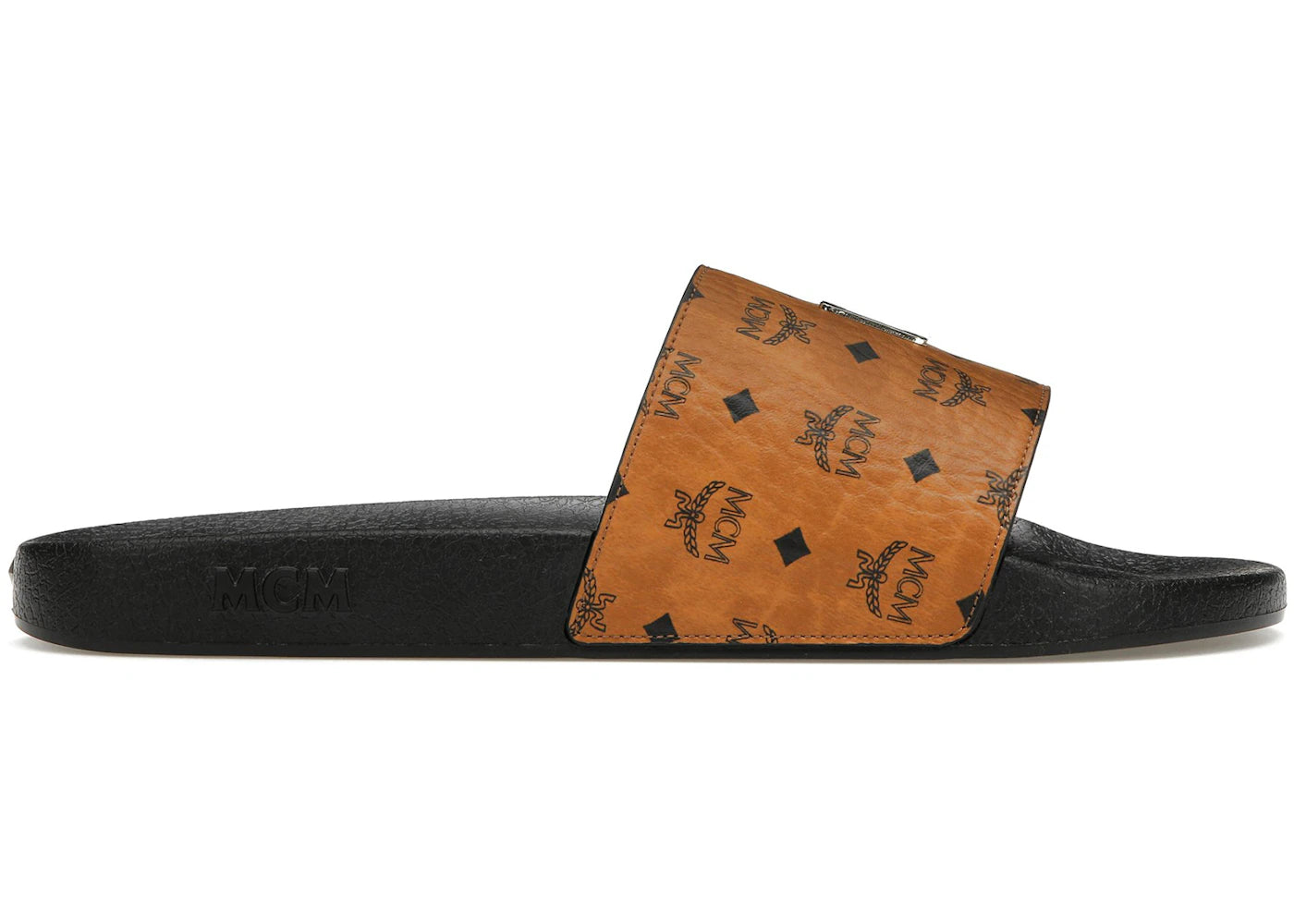 MCM Visetos Slide Cognac