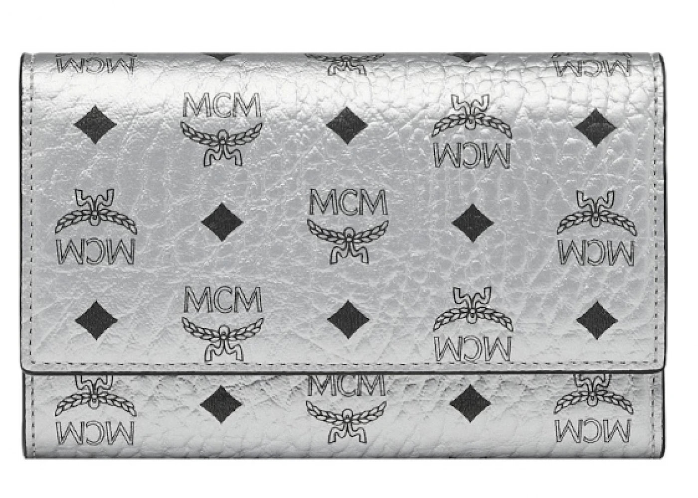 MCM Wallet Visetos Original Silver