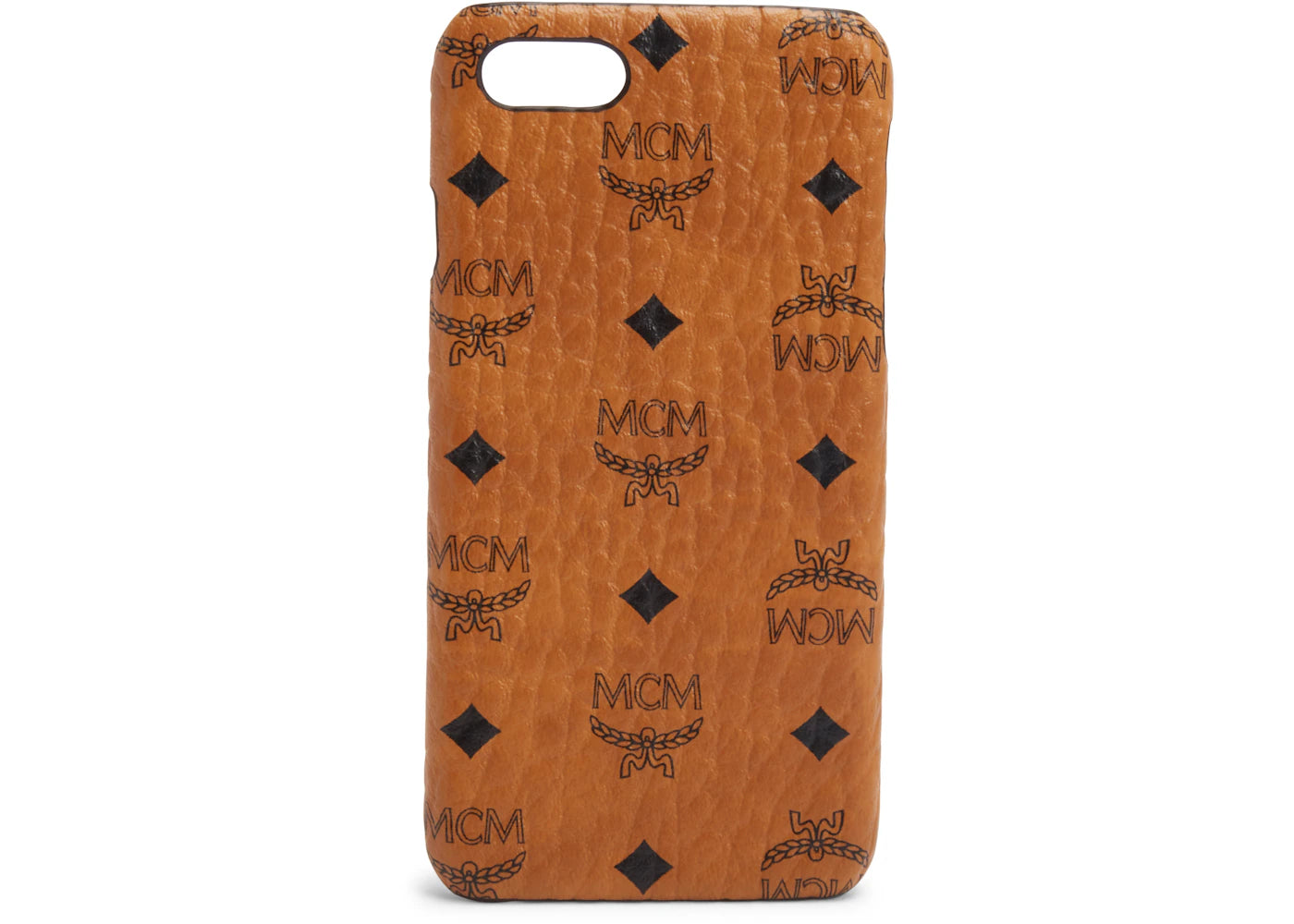 MCM iPhone Case Visetos 6S/7/8 Cognac