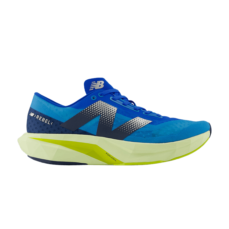 New Balance FuelCell Rebel v4 Spice Blue Limelight