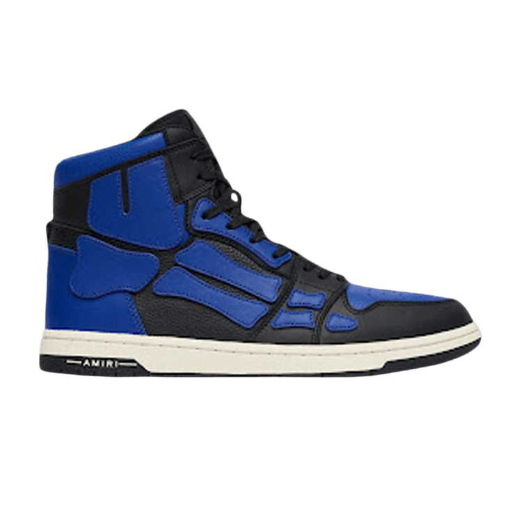 AMIRI Skel Panelled High Top Blue Black