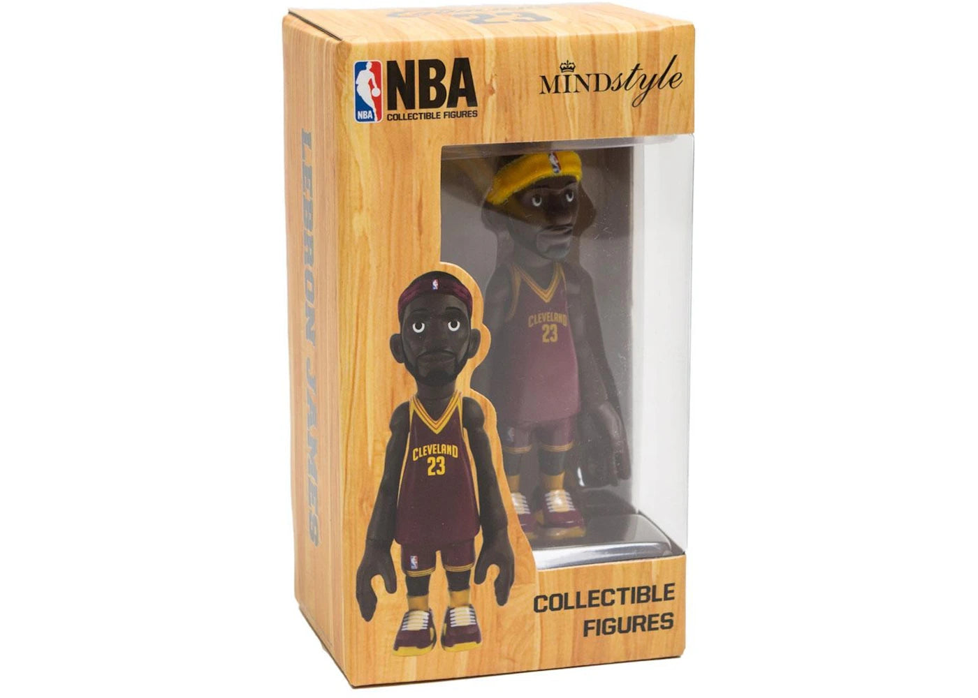 MINDstyle x Coolrain NBA Cleveland Cavaliers Lebron James Arena Box Figure Red