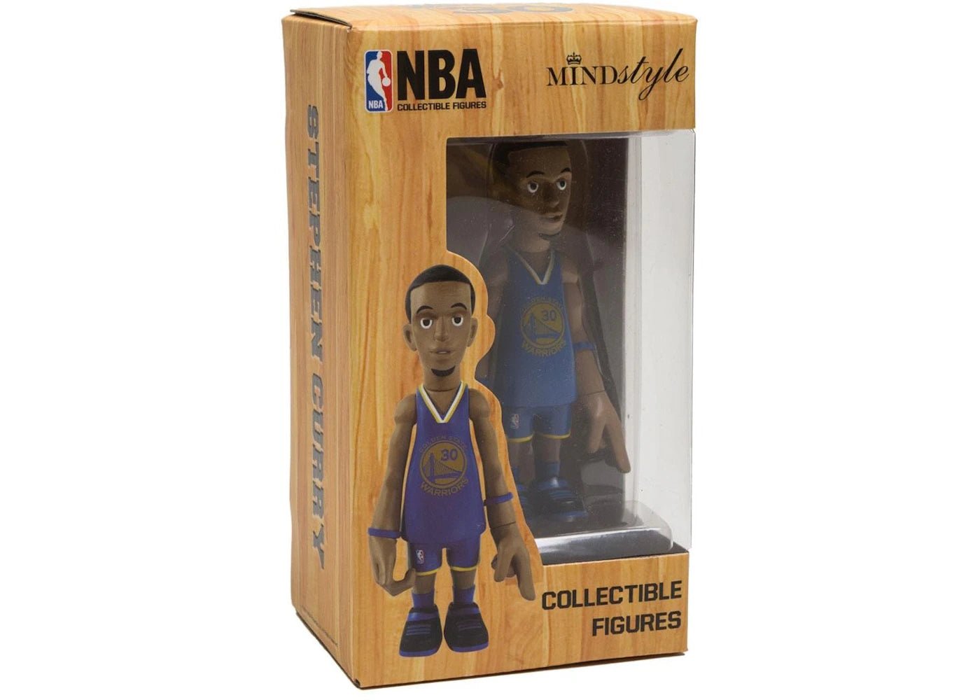 MINDstyle x Coolrain NBA Golden State Warriors Stephen Curry Arena Box Figure Blue