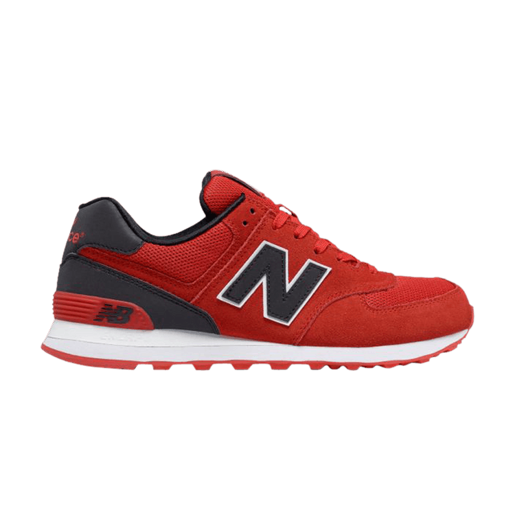 New Balance 574 Reflective Red Black