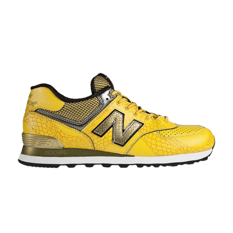 New Balance 574 Year of the Dragon Yellow Gold