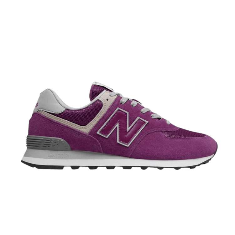 New Balance 574 Core Plus Purple Cactus Flower