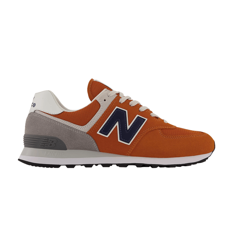 New Balance 574v2 Orange Navy