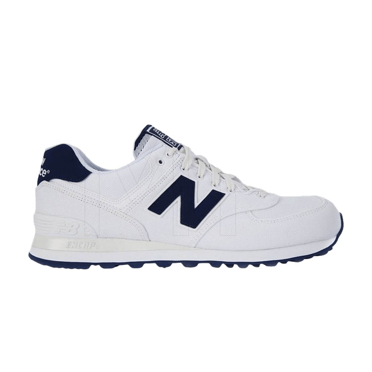 New Balance 574 Pique Polo White