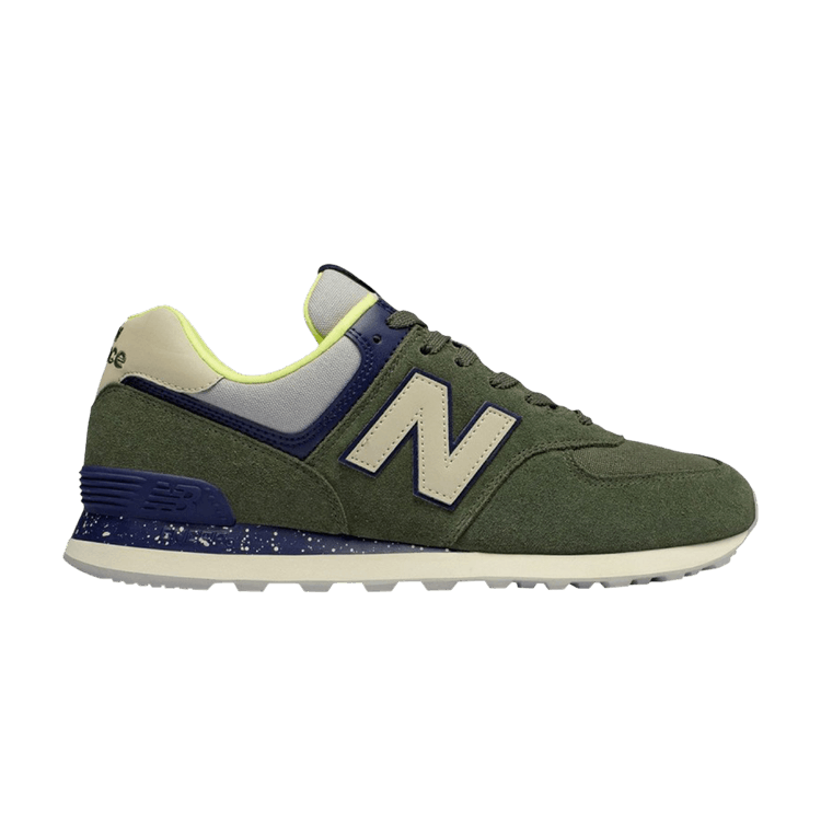 New Balance 574 Dark Covert Green