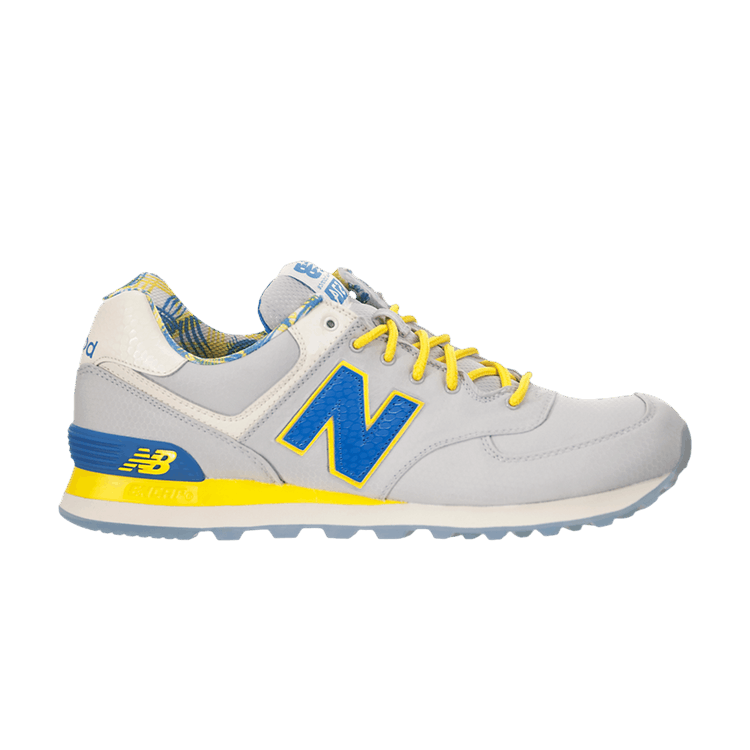 New Balance 574 Island Pack Grey Blue Yellow