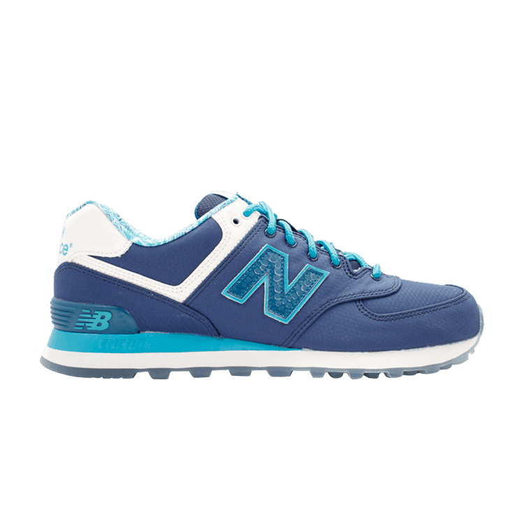 New Balance 574 Luau Navy Blue