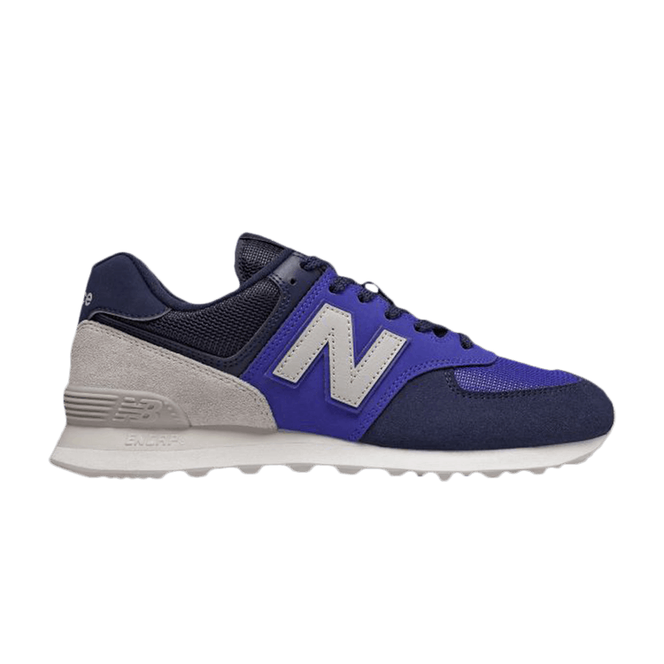 New Balance 574 Blue Sea Salt White