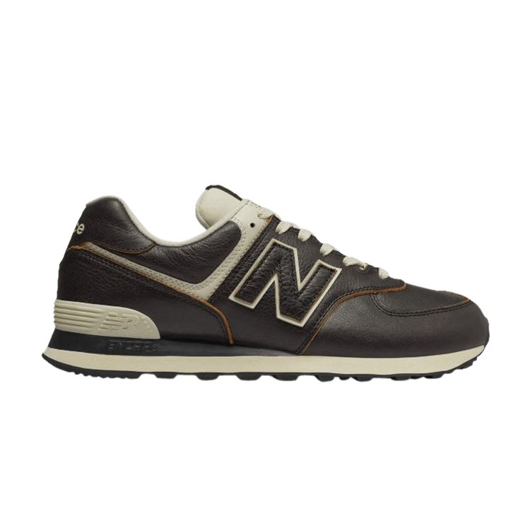 New Balance 574 Black Leather