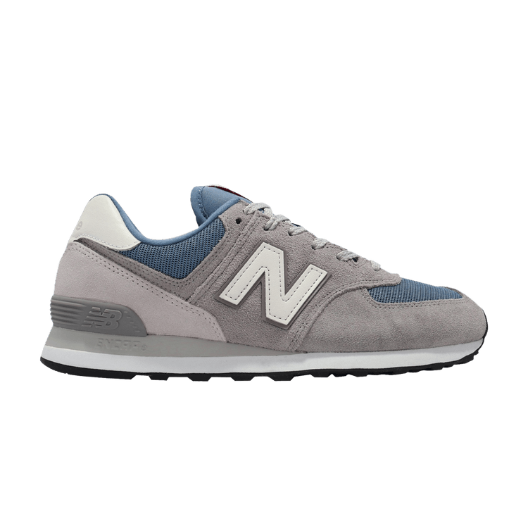 New Balance 574 Grey Navy White Leather